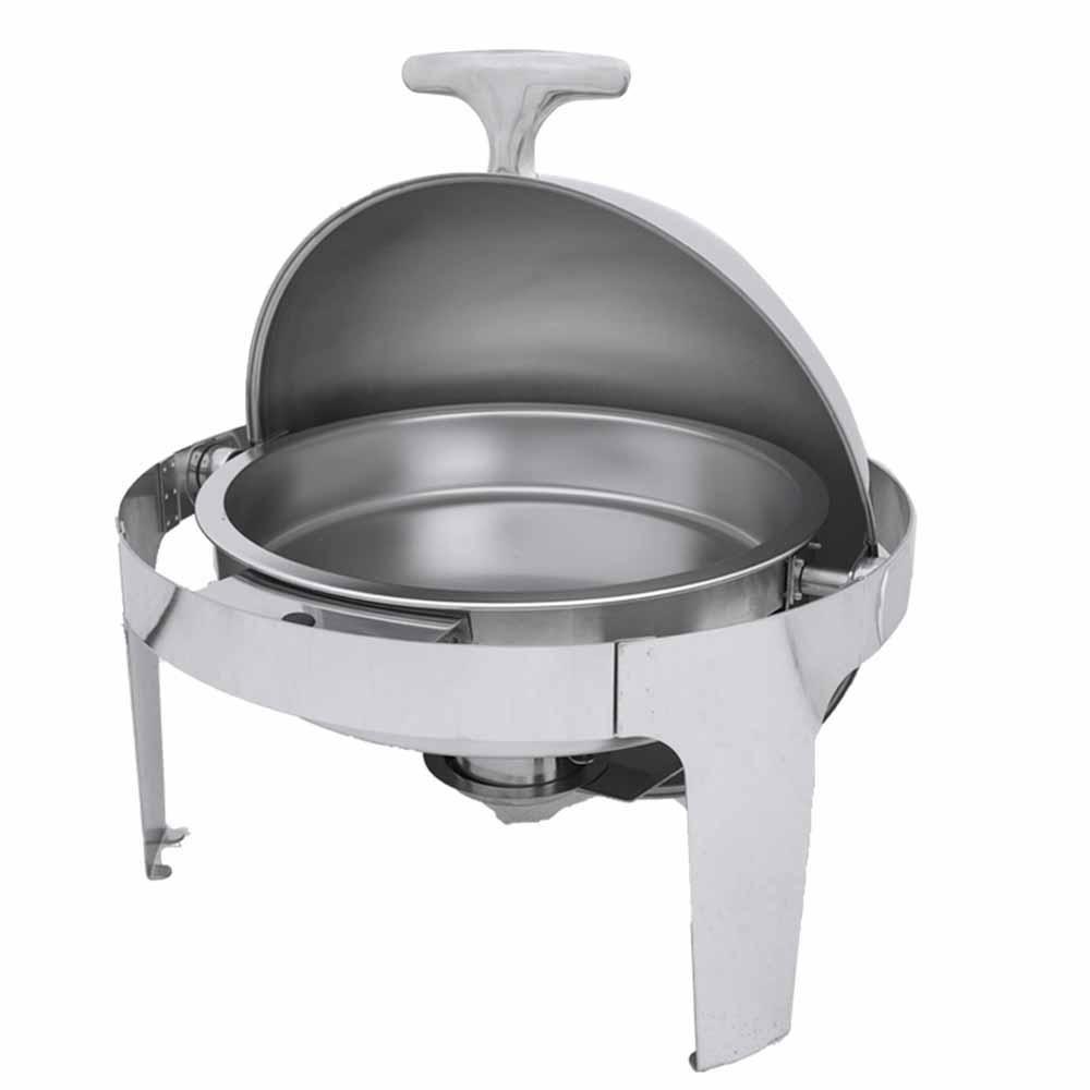 Atosa At51363 Chafer Redondo 5.6 Litros - 0.19 Pies Acero Inoxidable - Chafer - Atosa - King Star
