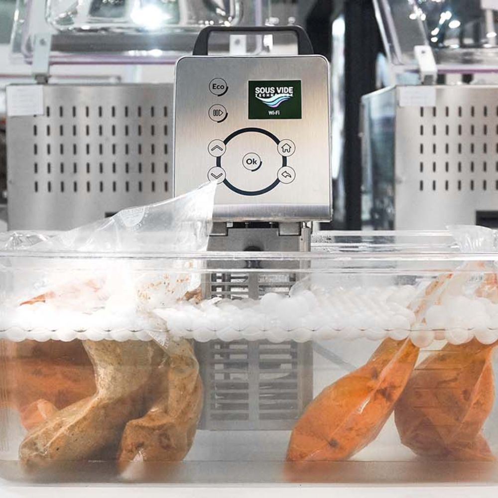 TERMOCIRCULADOR BESSER VACUUM Vacook Wifi | Termocirculador Sous-Vide Cocinar Al Vacio | Cocina Alimentos Restaurante Hogar Pqueñas Porciones