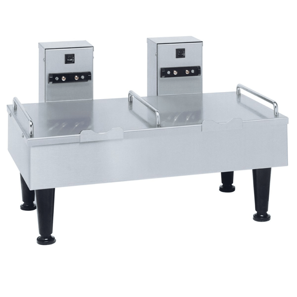 Bunn 2SH STAND, 120V Pedestal Doble para Servidores Cafe Restaurante Bar Buffete Cafe Americano Cocina Comedor Industrial Funeraria Sala de Espera Envíos seguros a todo México. Cotiza hoy mismo. King Star