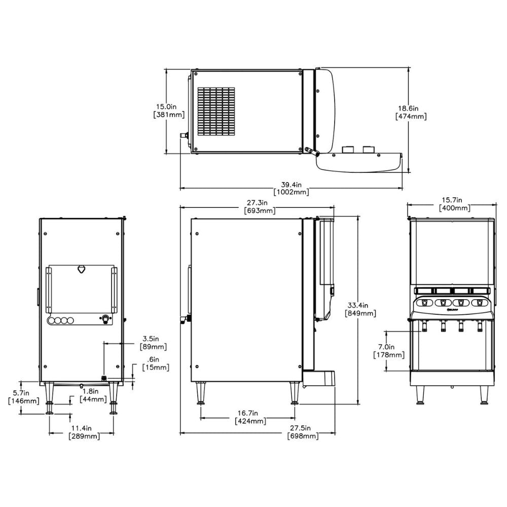 Bunn JDF-4S, 120V PUSHBUTTON Dispensador Bebidas Frias para Cafeteria Restaurante Tienda de Convivencia Cafeterías Restaurantes Establecimiento Cocina Comedor Negocio Bebidas Bar Tiendas de Convivencia. King Star. Envíos seguros a todo México. Cotiza hoy mismo.
