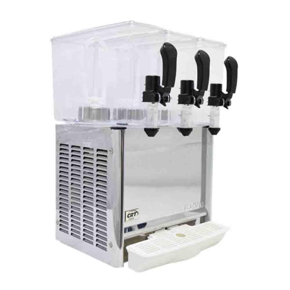 CRT 3T SS Dispensador Jugos 30 Litros Temperatura 7 a 12°C Acero Inoxidable - Despachadores de Bebidas - CRT - King Star