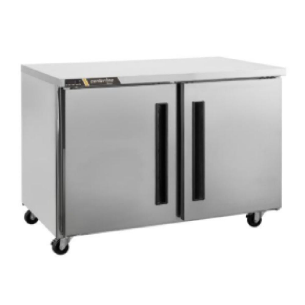 Centerline CLUC-60F-SD-LR 60” Congelador Bajo Barra 2 Puertas Solidas Abertura Izquierda Derecha 153 cm - - Centerline - King Star