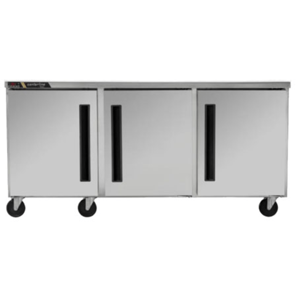 Centerline CLUC-72R-SD-RRR 72" Refrigerador Bajo Barra 3 Puertas Solidas Abertura Derecha - - Centerline - King Star