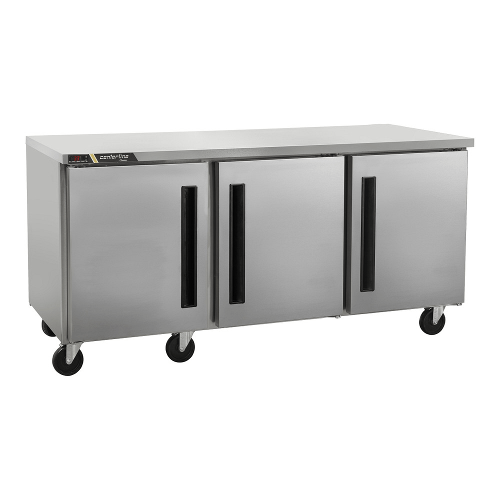 Centerline CLUC-72R-SD-RRR 72" Refrigerador Bajo Barra 3 Puertas Solidas Abertura Derecha - - Centerline - King Star