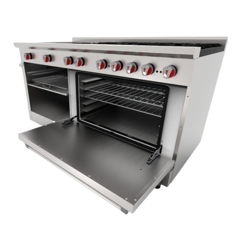 Drago CG-61PD Estufa 6 Quemadores Horno Plancha Gratinador - - Drago - King Star