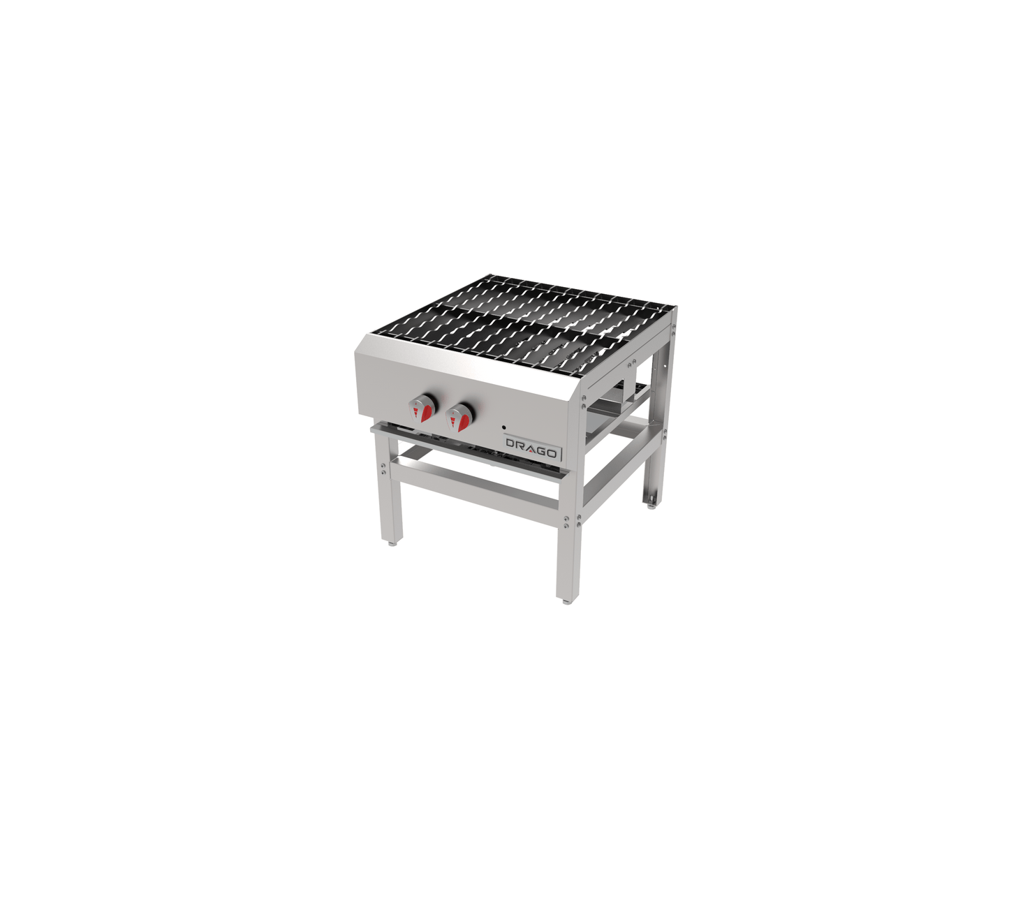 Drago EG-13A Estufon 1 Seccion Acero Aluminizado - - Drago - King Star