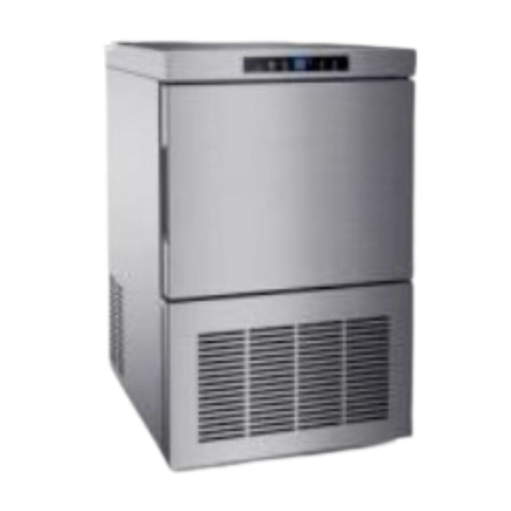 FABRICA DE HIELO MIGSA HB-25 | Máquina Fabricadora de Hielo en Cubos | Producción 25 Kg por Día | Capacidad de 7 Kg | Restaurante Oficina Refrigerar Congelar Cocina Comedor Cocina Industrial Conservar Fabricar Bar Restaurante Oficina