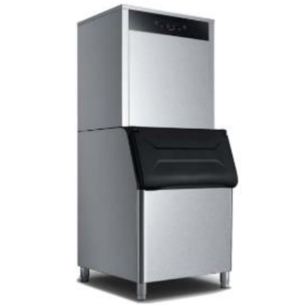 FABRICA DE HIELO MIGSA ZBX-350 | Máquina Fabricadora de Hielo Frappe | Producción 350 kg por Día | Capacidad 180 kg | Restaurante Cafetería Hotel | Restaurante Oficina Refrigerar Congelar Cocina Comedor Cocina Industrial Conservar Fabricar Bar Restaurante Oficina