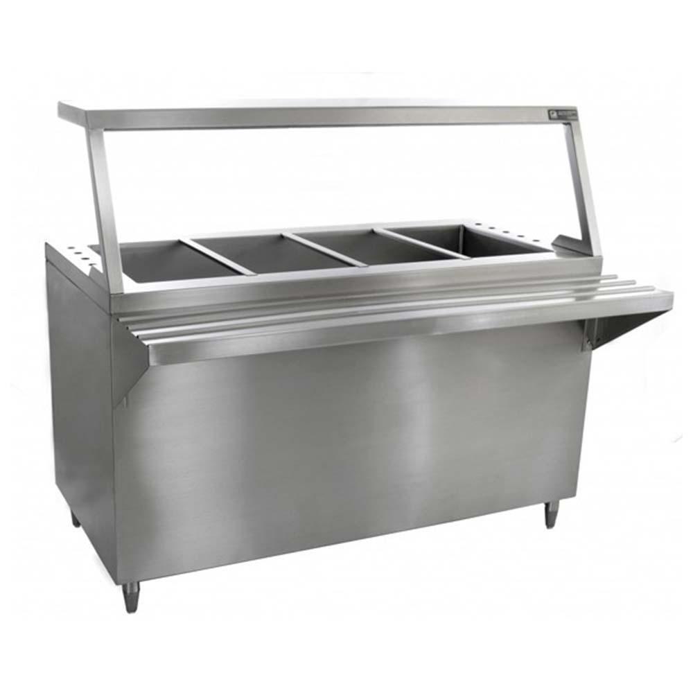 Ferro 15422101 Mesa Caliente Tipo Gabinete Repisa Acero Inoxidable 150 cm - Baño maría / Vaporera / Mesa Caliente - Fria - Ferro - King Star