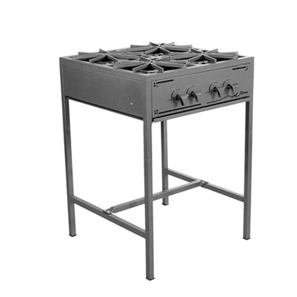 Ferro 16543012 Parrilla 4 Quemadores Gas LP Baja Presión - Parrilla - Ferro - King Star
