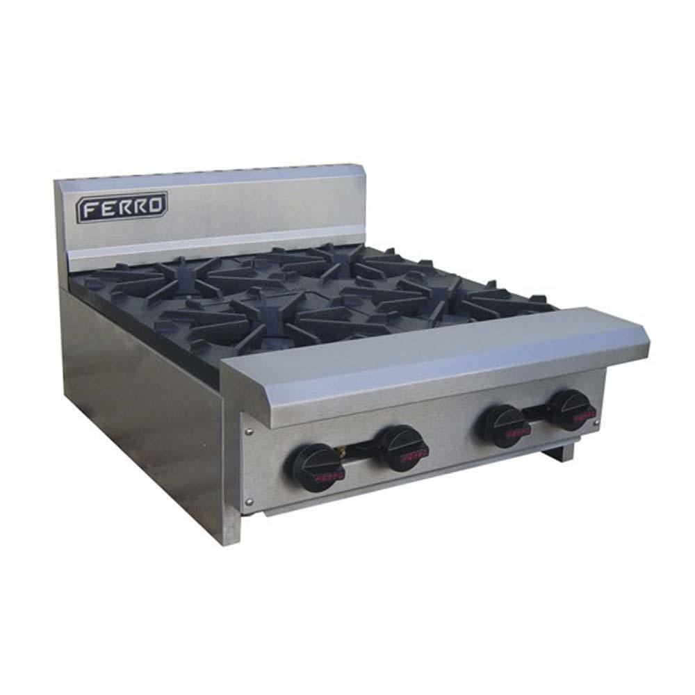 Ferro 23151101 Parrilla 4 Quemadores Gas LP Acero Inoxidable - Parrilla - Ferro - King Star