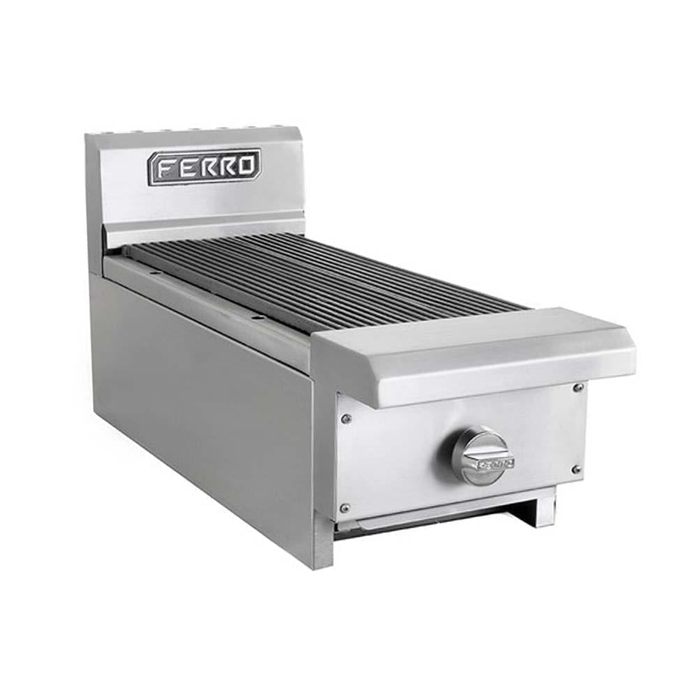 Ferro FR-A12C 23151133 Asador Frente 31 cm Gas 1 Control Acero Inoxidable Gris - Asador - Ferro - King Star