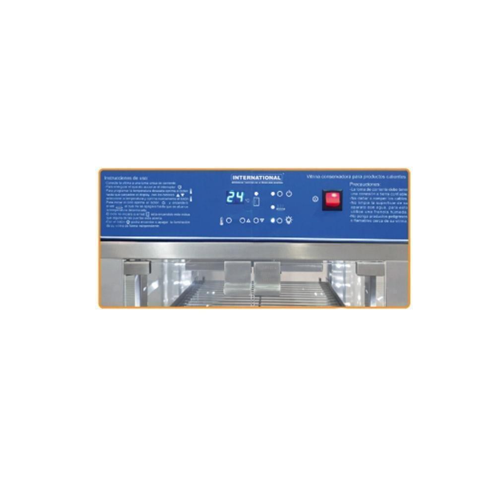 International VC-1 SM Vitrina Caliente Conservadora Pizza 127 V - Vitrinas / Exhibidores - International - King Star