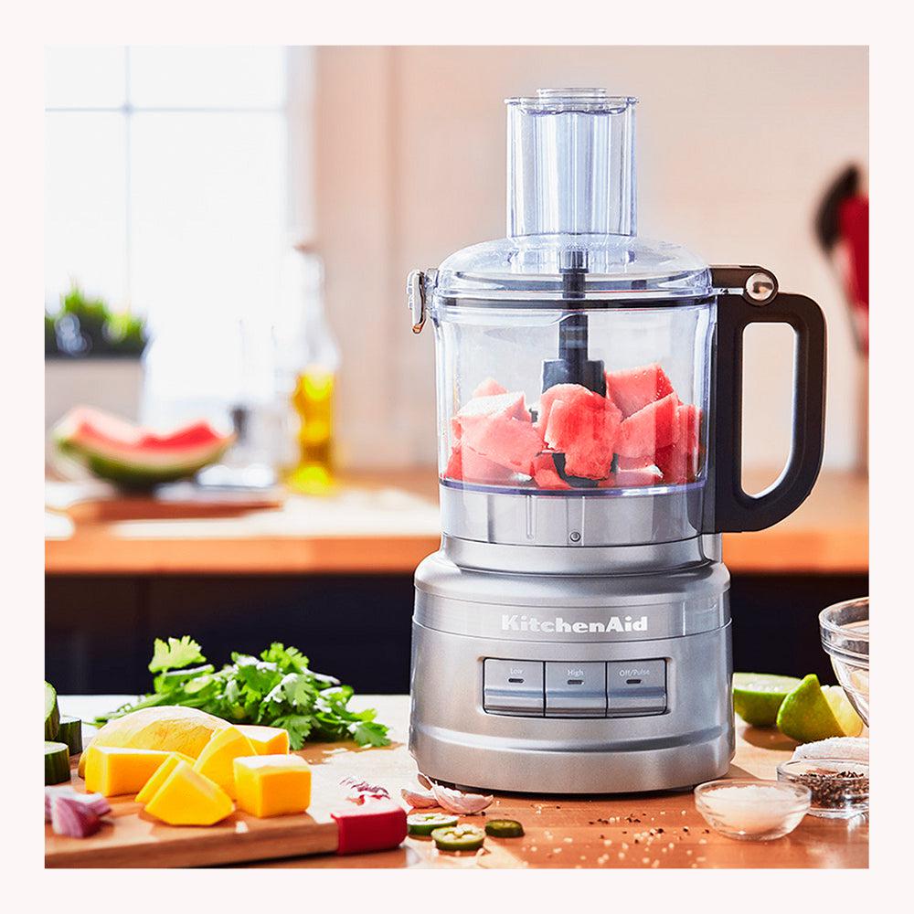 KitchenAid KFP0719LER Procesador Alimentos Acero Inoxidable Harina Frutas Verduras 7 tazas - Procesadores de Alimentos - Kitchenaid - KitchenMax Store