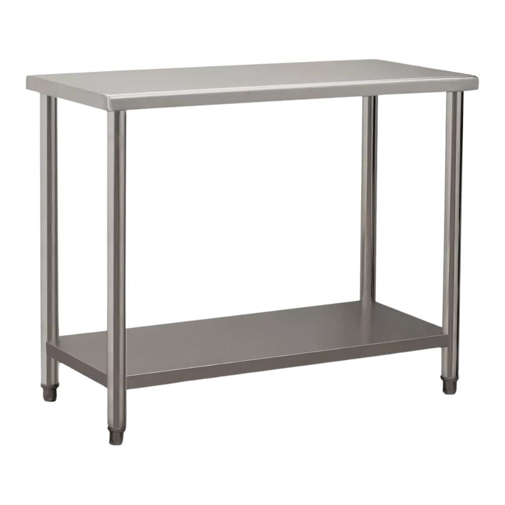MESA King Star MLM1741180998 | Mesa de Trabajo | Frente 110 cm | Acero Inoxidable | Cocina Industrial Restaurante Bar