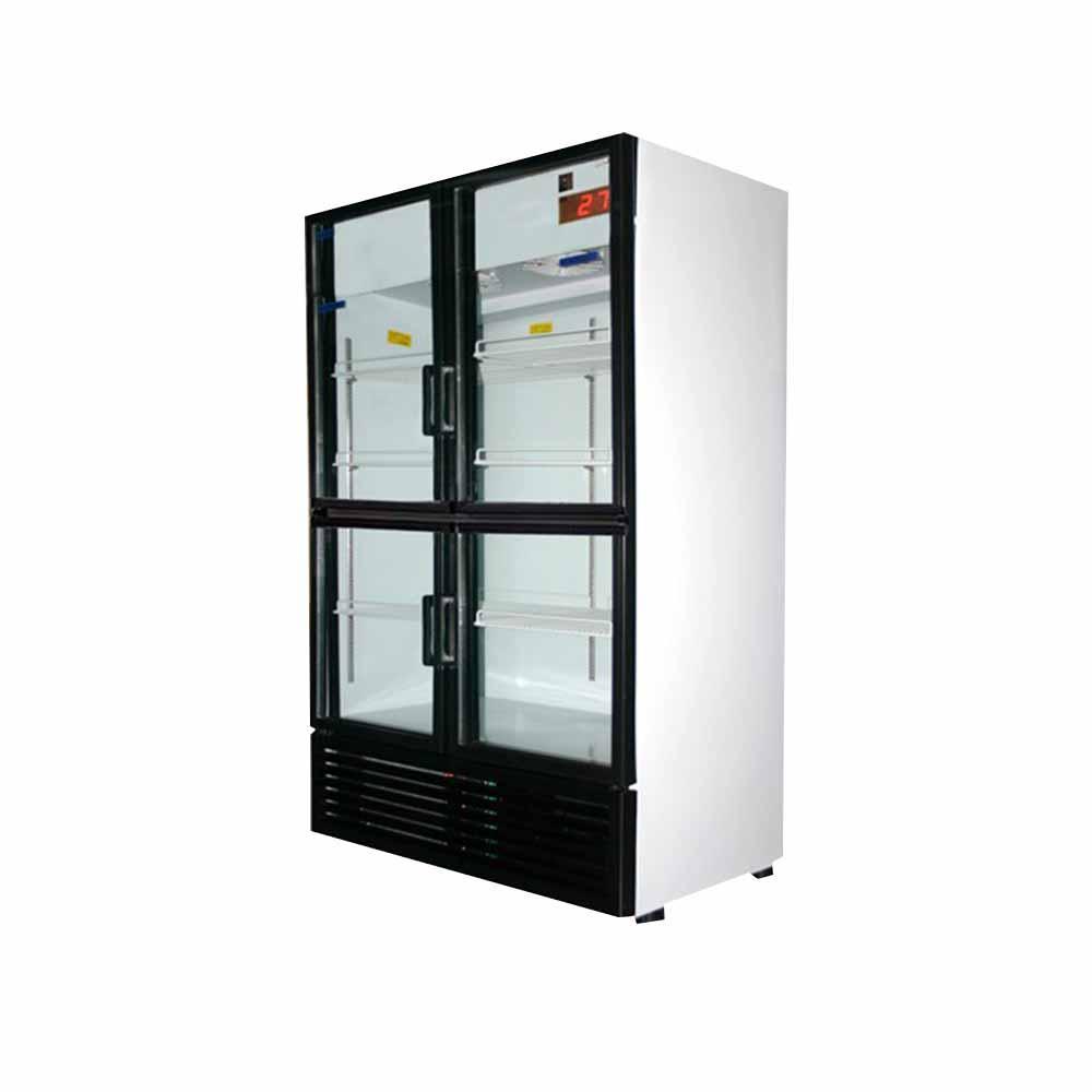 Masser VBL 600 4P Refrigerador Enfriador Vertical 8 Parrillas Iluminacion LED Cuerpo Esmaltado - Vitrinas Refrigeradas - Masser - King Star