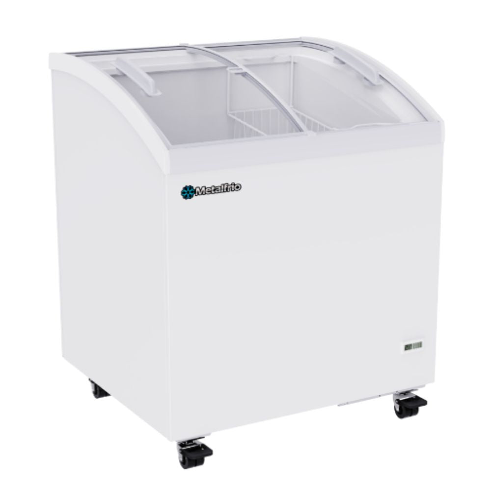 Metalfrio CHC200 Congelador Horizontal 2 Puertas Cristal Curvo Corredizas - - Metalfrio - King Star