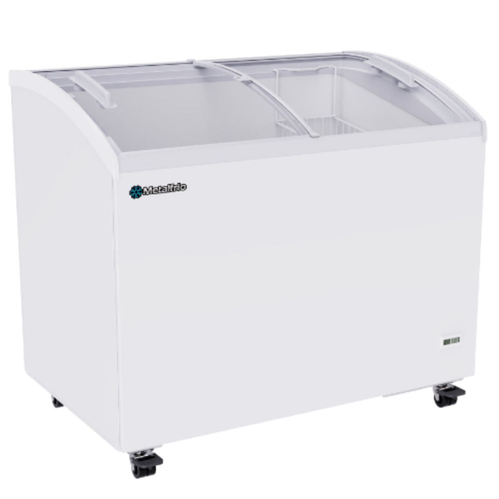 Metalfrio CHC300 Congelador Horizontal 2 Puertas Corredizas Cristal Curvo - - Metalfrio - King Star