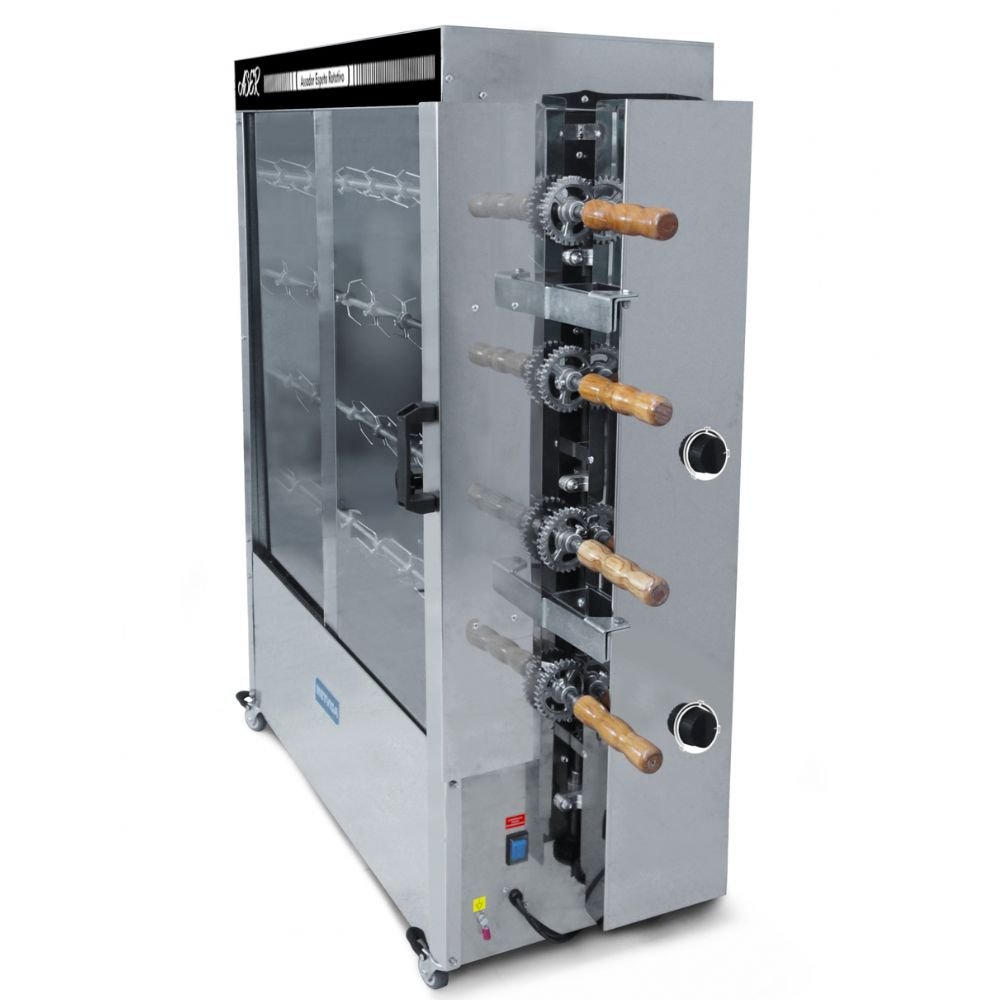 Metvisa MTA-ASER-40 Asador Pollos Rotativo Electrico para 20 Pollos Pollos Rotativo para Polleria Restaurante Banquetes Negocio Rostizado. King Star. Envíos seguros a todo México. Cotiza hoy mismo.