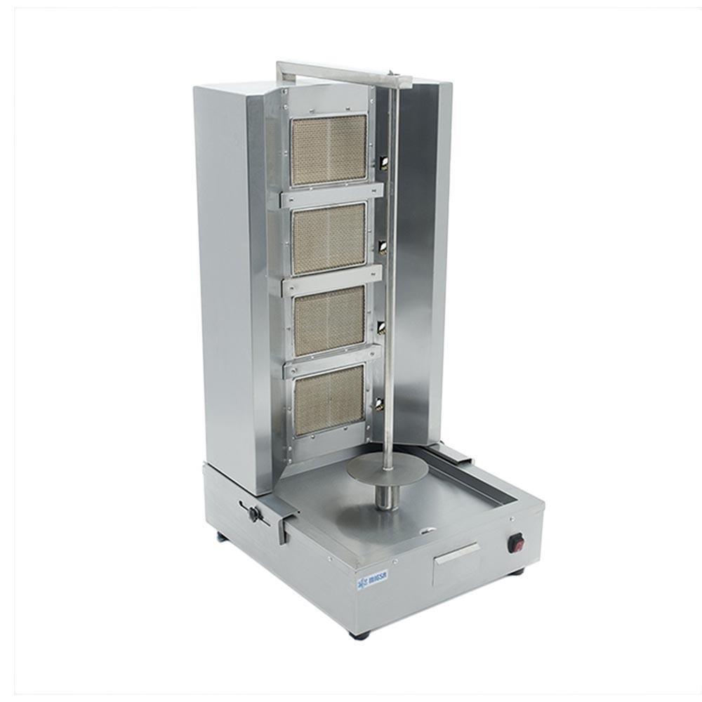 Migsa Bn-Rg04 Asador Doneraky Gas Asador Tacos Pastor Taqueria Doneraky Doneraki Negocio Restaurante Cocina Industrial Asar Carne. King Star. Envíos seguros a todo México. Cotiza hoy mismo.
