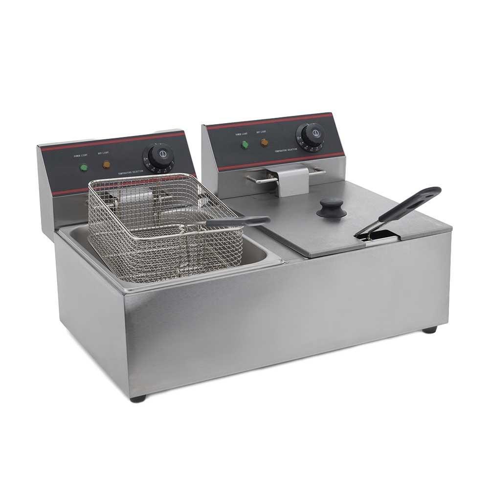 Migsa Ckef2Lts4 Freidora Electrica 2 Tinas 4 Litros Cocinar Alimentos Fondas Freir Alimento Papas A La Francesa Snacks. King Star. Envíos seguros a todo México. Cotiza hoy mismo.