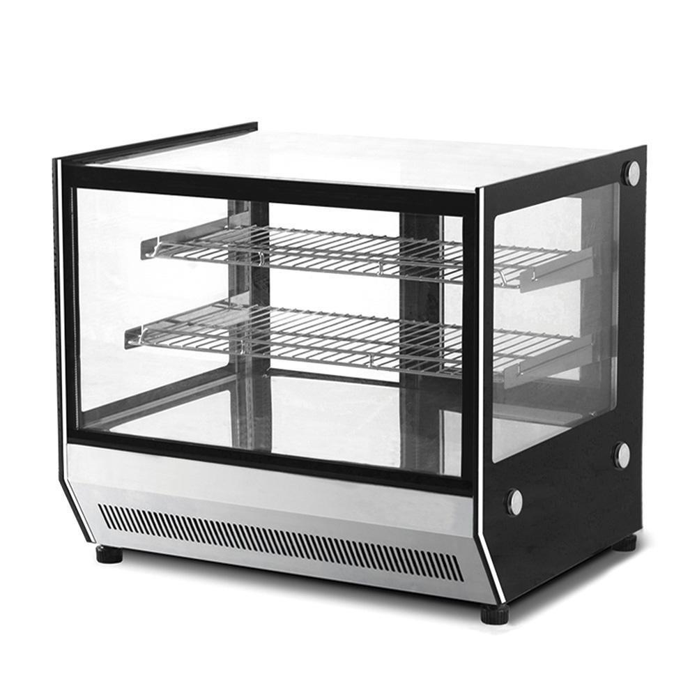 Migsa Gn-1200Rt Vitrina Exhibidora Cristal Recto Mostrador 120 cm. 160 Lt / 2.12 pies - 110 V - Vitrinas Refrigeradas - Migsa - King Star