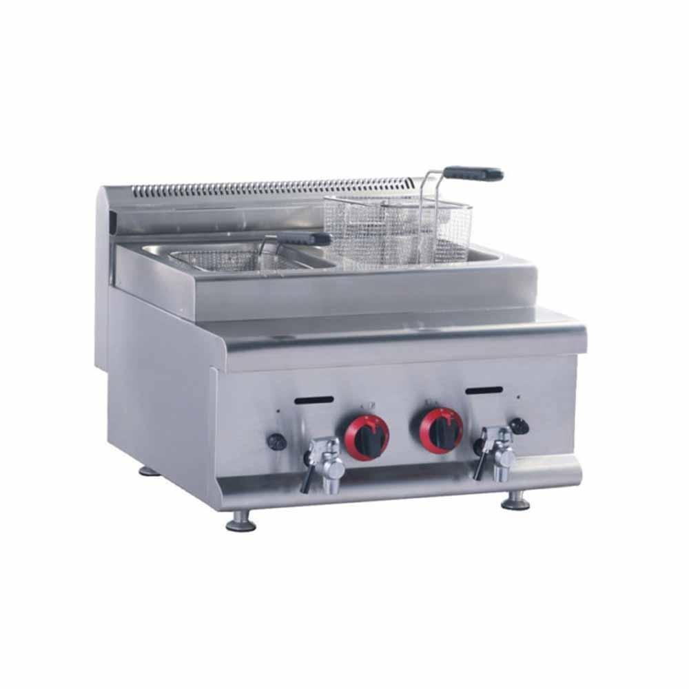 Migsa Hgr-608 Freidora Gas 2 Tinas 2 Canastillas 8 Litros Restaurante Cocina Económica Freír Alimentos Freidores Alitas Papas A la Francesa Salchipulpos Pollo Snacks. King Star. Envíos seguros a todo México. Cotiza hoy mismo.