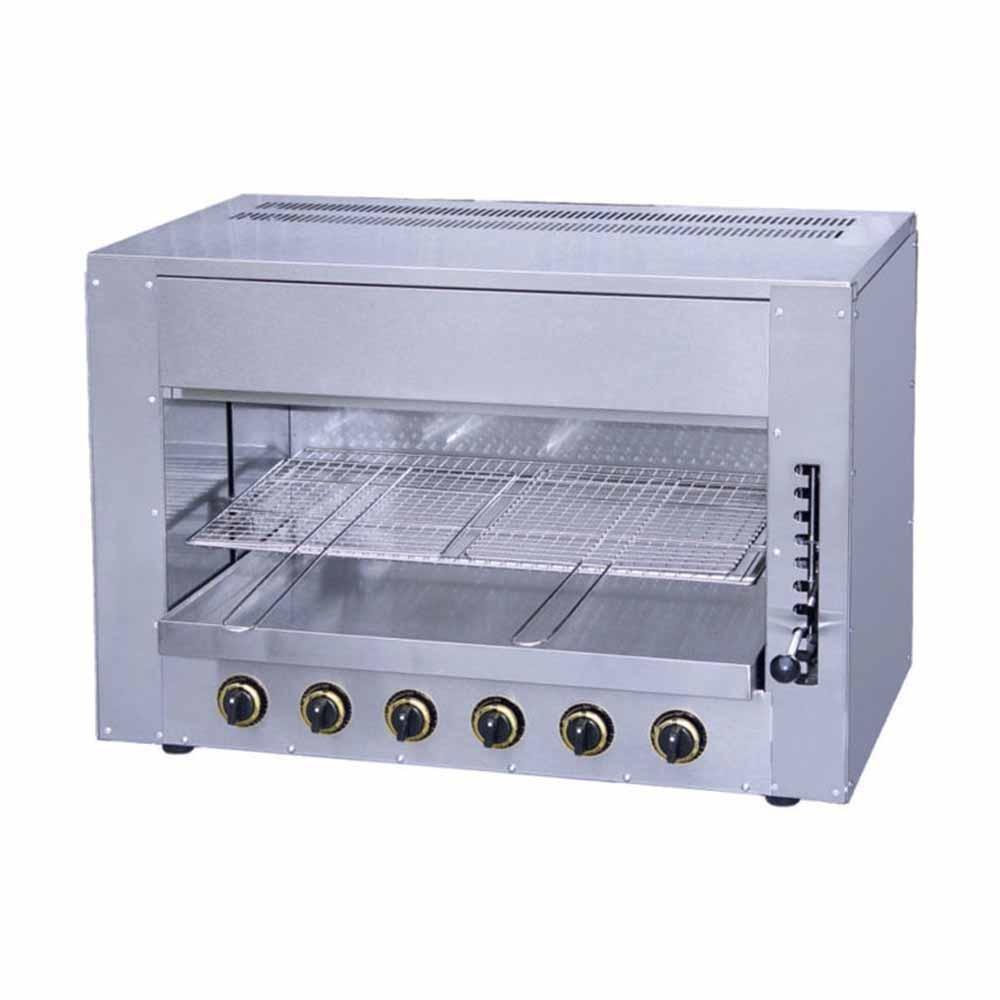 Migsa Hgs-16 Salamandra Gas Gatillo 10 Posiciones 6 Quemadores - Salamandras / Gratinadoras - Migsa - King Star