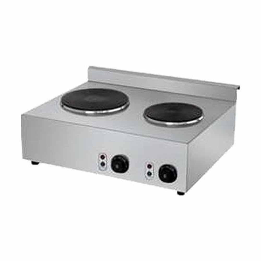 Migsa Hsc-2205 Parrilla Eléctrica De Inducción 2 Secciones Acero Inoxidable Termostato 220 V - Parrillas - Migsa - King Star