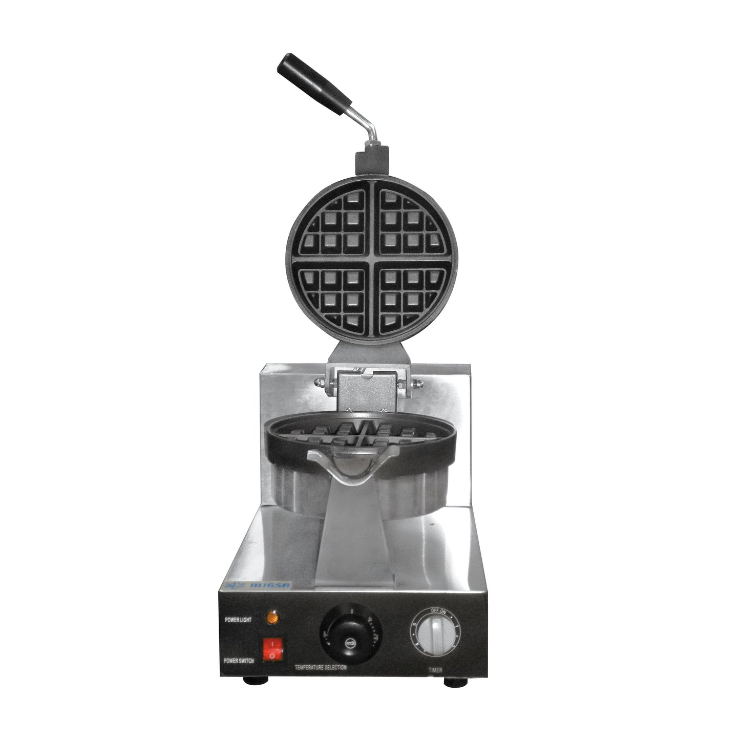 Migsa Uwbx-1 Wafflera Belga Giratoria Eléctrica Acero Inoxidable 120 V - Wafleras - Migsa - King Star