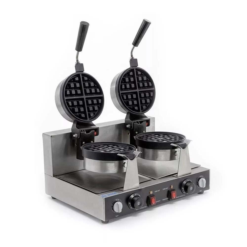 Migsa Uwbx-2 Wafflera Belga Giratoria Doble Eléctrica Acero Inoxidable 120 V - Wafleras - Migsa - King Star