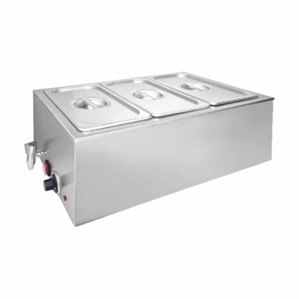 Migsa Zck165At-3 Baño Maria Rectangular 3 Insertos Buffet Comedor Comida industrial Caliente Guisos Catering Estofado Catering Banquete Hotel Restaurante. King Star. Envíos seguros a todo México. Cotiza hoy mismo.
