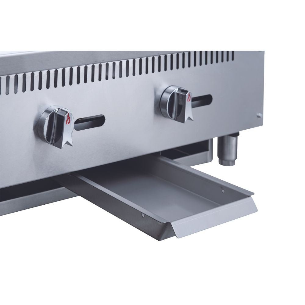 Migsa MGRG-36-MG Plancha Comercial Gas Frente 92 cm Carne Pollo Tacos Hamburguesas Hot Dog Tacos Barbacoa Tacos Dorados Tortas Panini Restaurante Comedor Cocina Industriales Negocio Fonda. King Star. Envíos seguros a todo México. Cotiza hoy mismo.