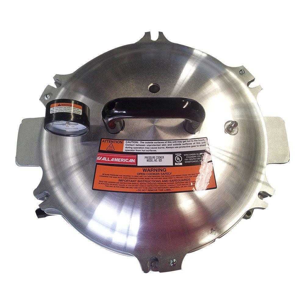 OLLA ALL AMERICAN 941 | Olla Presión | Esterilizador 41.5 Qt | Sello Metal | Manómetro | Aluminio | Gris | Hospitales Laboratorios Dentistas | Dentistas Estaciones Primeros Auxilios Comedores Cocinas Industriales