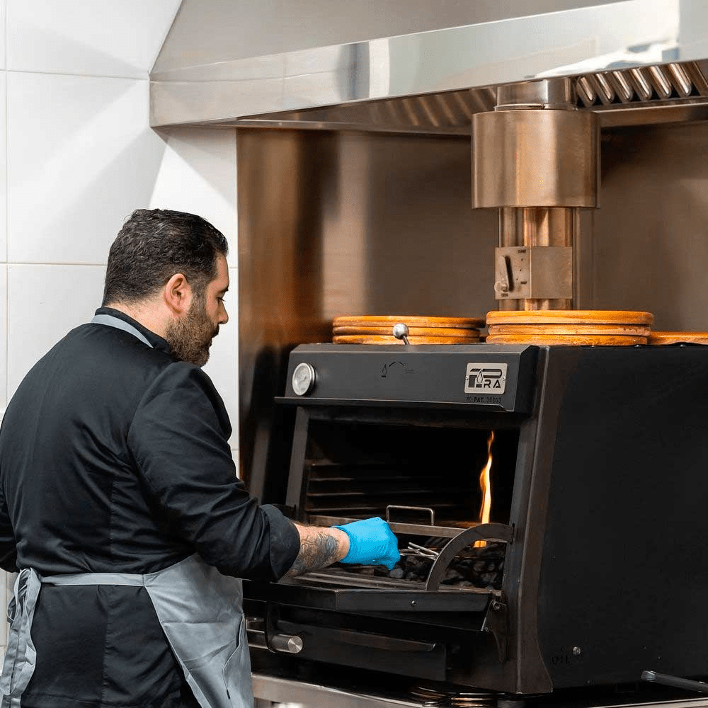 Pira PIRA 70 BLACK 450.101 Horno para Carbon y Leña Cocina Restaurante - - Migsa - King Star