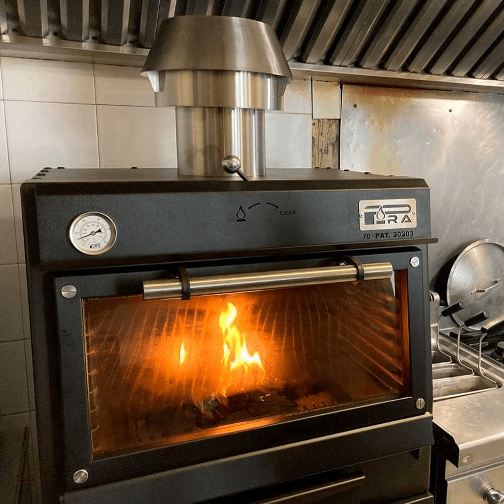 Pira PIRA 70 BLACK 450.101 Horno para Carbon y Leña Cocina Restaurante - - Migsa - King Star