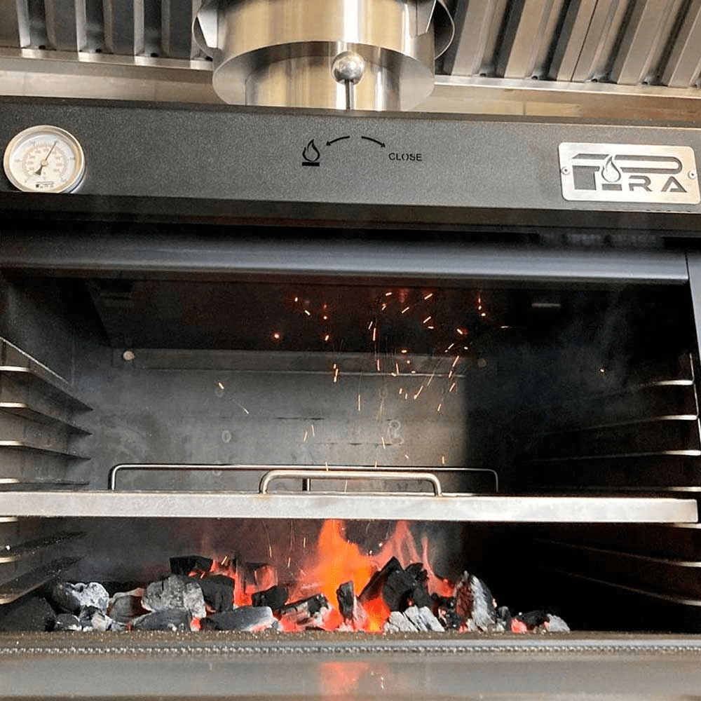 Pira PIRA 70 BLACK 450.101 Horno para Carbon y Leña Cocina Restaurante - - Migsa - King Star