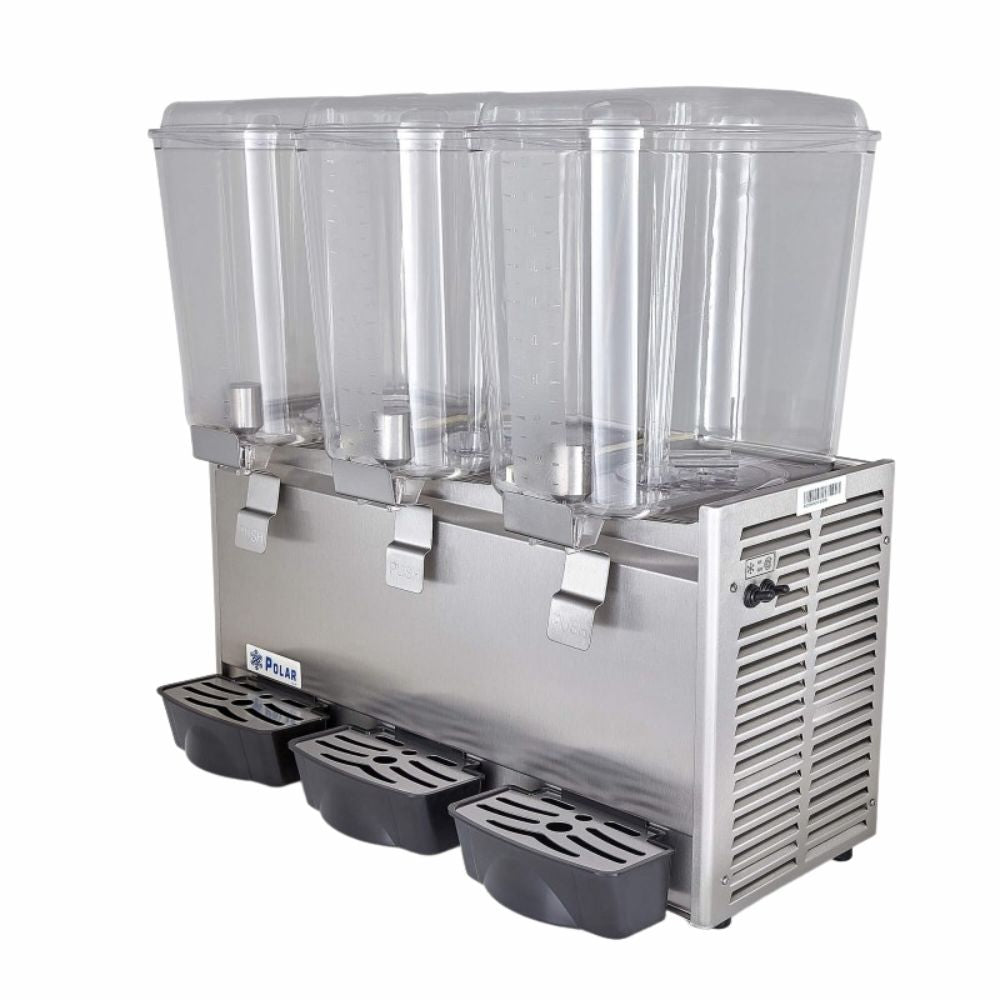 Polar Db-18X3 Cddbf318003 Despachador Bebida 18 Litros Acero Inoxidable - Despachadores de Bebidas - Polar - King Star