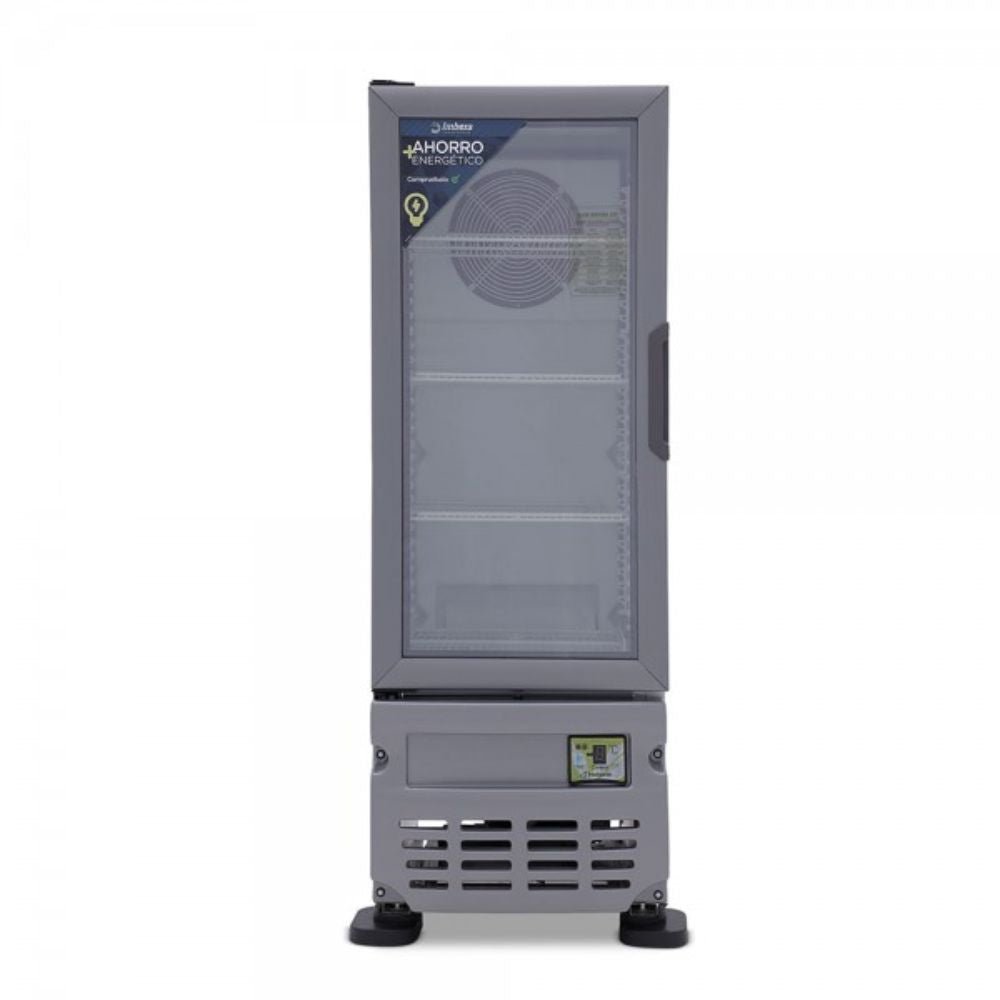 REFRIGERADOR IMBERA 1023798VRS05 | Refrigerador Vertical | 1 Puerta Cristal | 5 Pies Cúbicos | Carnicería Abarrotes Comercios Cremerías