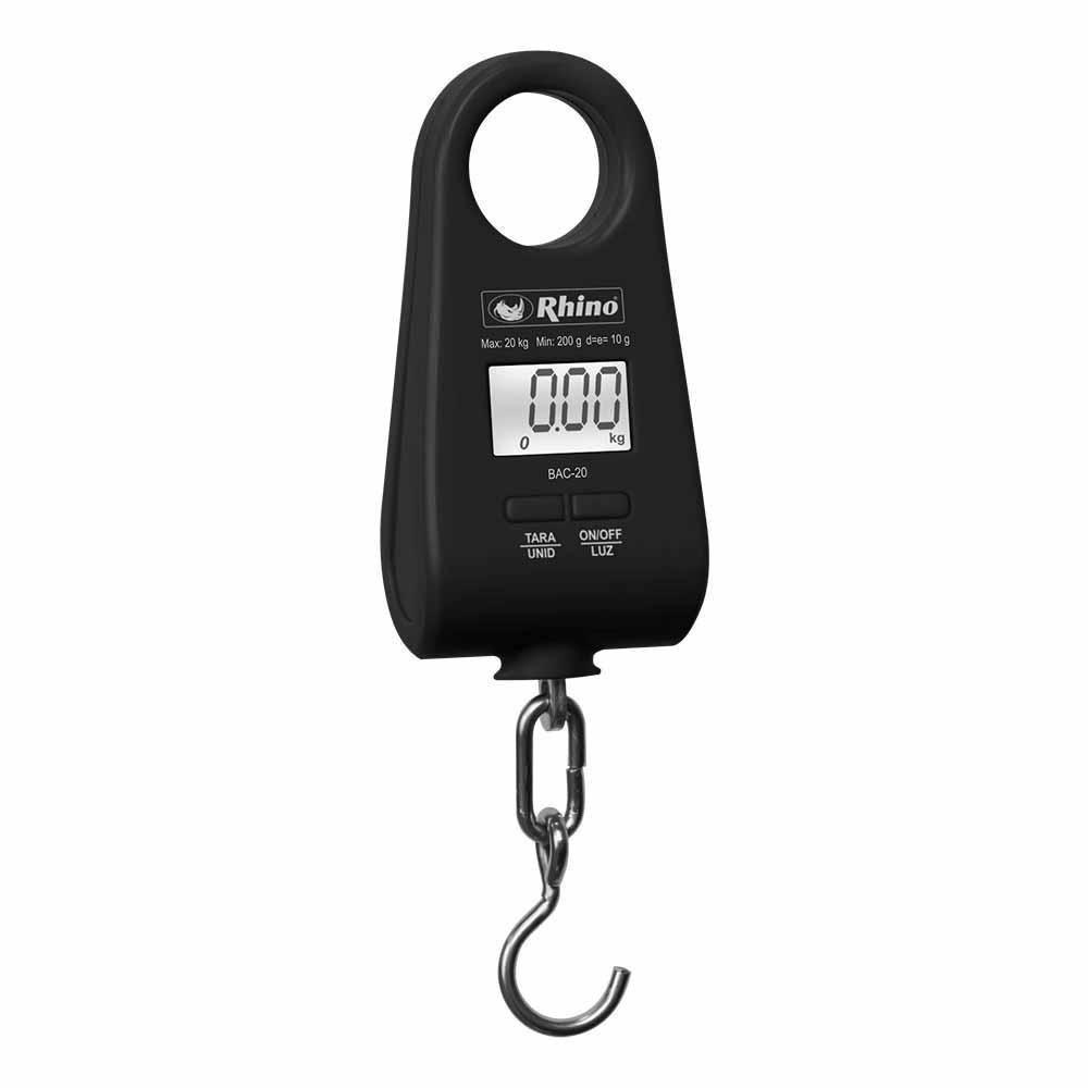 Rhino BAC-20 Bascula Colgante Cuarzo Líquido Compacto 20 kg - Básculas Gancho / Colgantes - Rhino - King Star