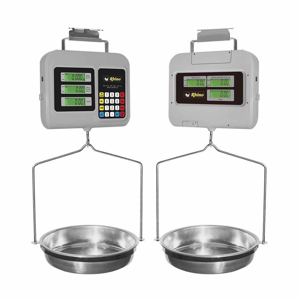 Rhino BACMU-30 Bascula Colgante 30 kg Pescaderia Verduleria Recauderia Frutas y verdudas Tienda de abarrotes Miscelaneas carniceria cremeria tianguis - Rhino - King Star