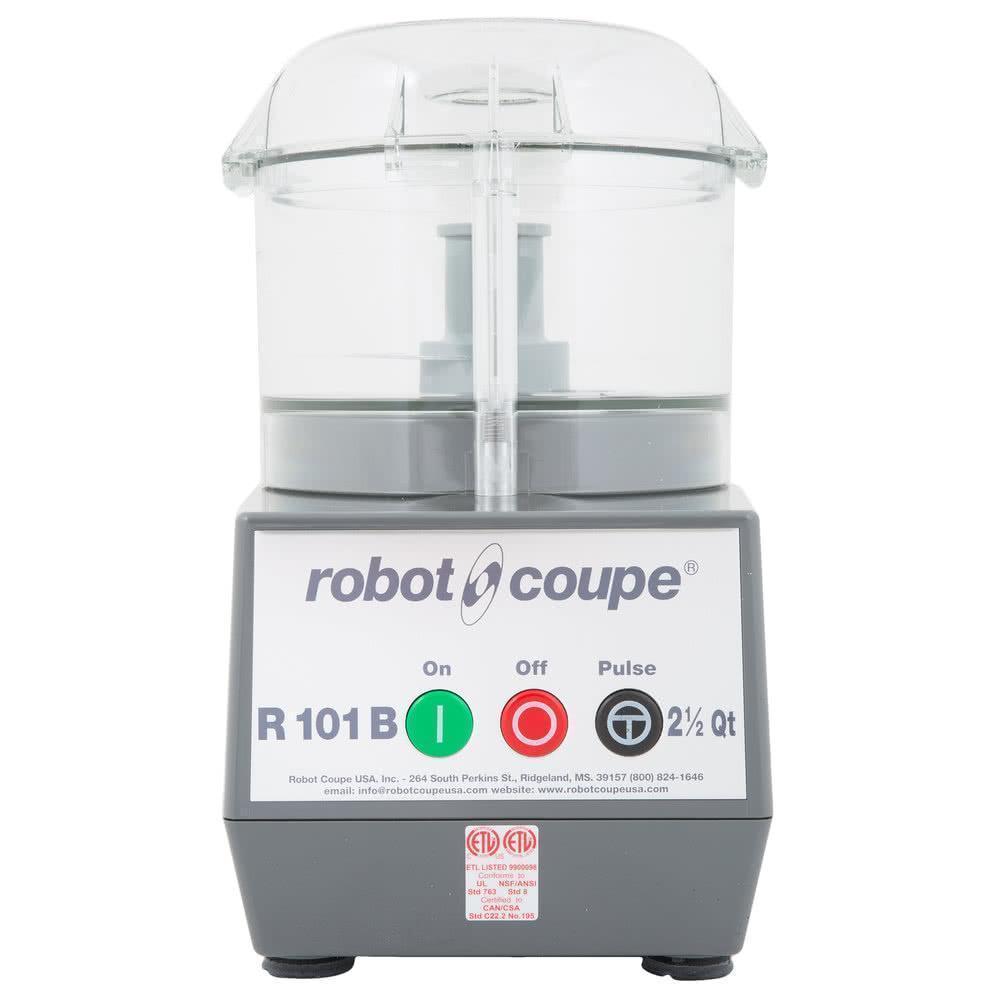 Robot Coupe R101BCLR Procesador Alimentos con 2,5 Qt. Tazón Policarbonato Transparente - Procesadores Alimentos / Ralladores / Cortadores - Robot Coupe - King Star