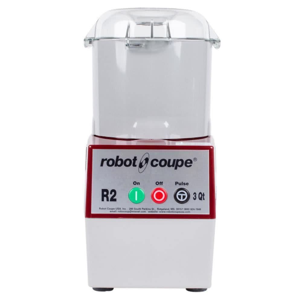 Robot Coupe R2N Procesador Alimentos Monofásico Cuchillo Fondo de Cuba 1 HP - Procesadores Alimentos / Ralladores / Cortadores - Robot Coupe - King Star