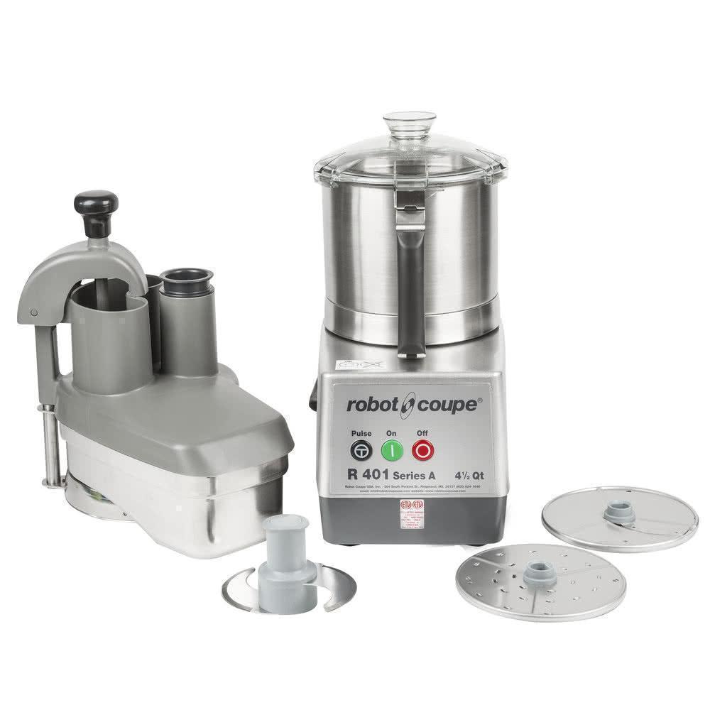 Robot Coupe R401 Procesador Alimentos Monofásico Cuchilla Lisa 1.5 HP - Procesadores Alimentos / Ralladores / Cortadores - Robot Coupe - King Star