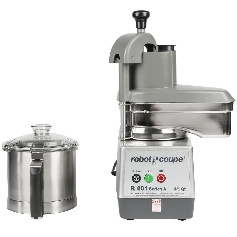 Robot Coupe R401 Procesador Alimentos Monofásico Cuchilla Lisa 1.5 HP - Procesadores Alimentos / Ralladores / Cortadores - Robot Coupe - King Star