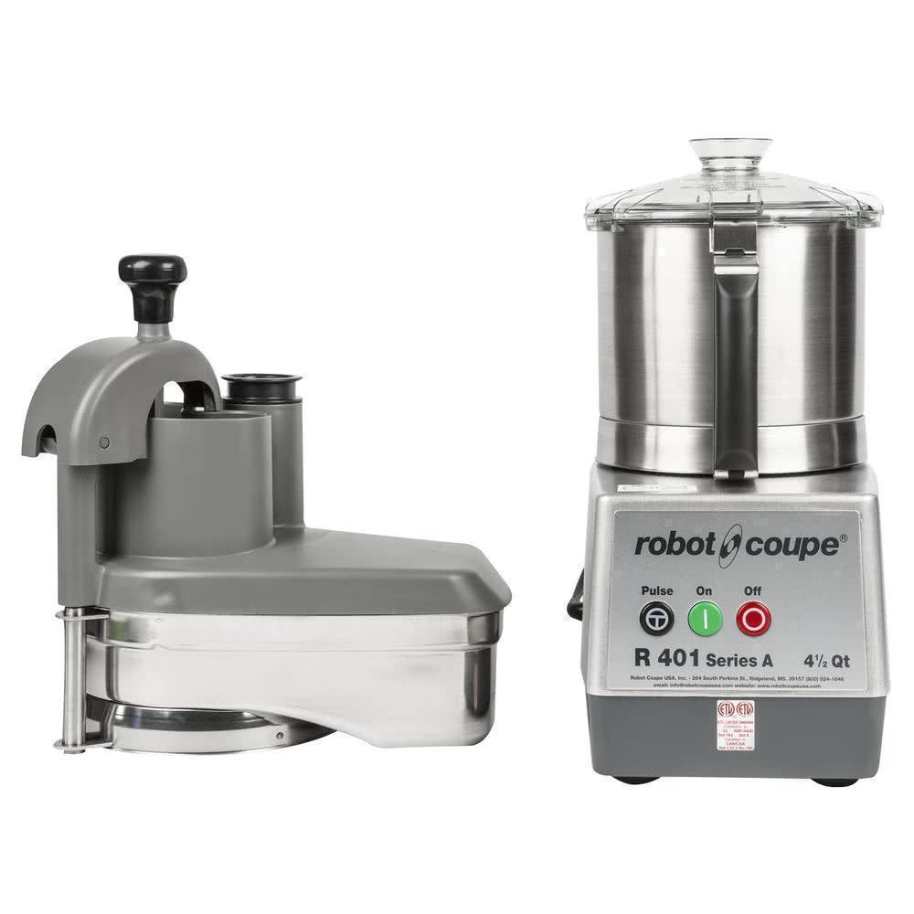 Robot Coupe R401 Procesador Alimentos Monofásico Cuchilla Lisa 1.5 HP - Procesadores Alimentos / Ralladores / Cortadores - Robot Coupe - King Star