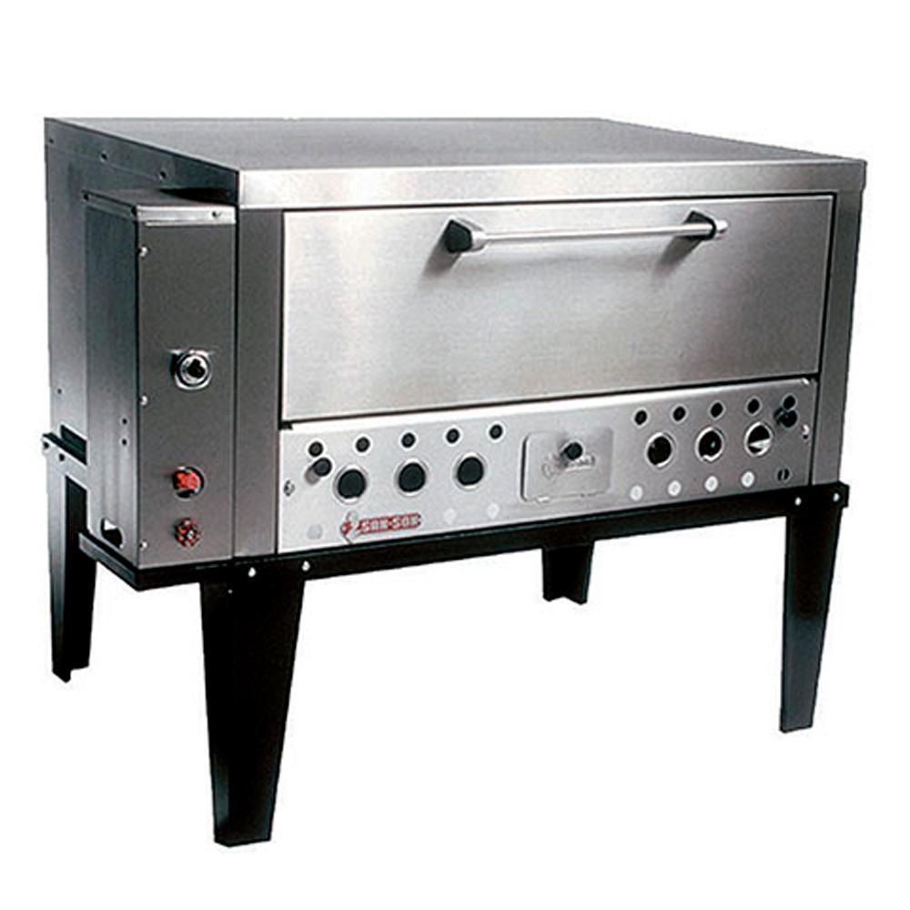 San-Son SANSON ZPRZ Horno Profesional Piso 2 Quemadores Piedra Refractaria - Hornos - San Son - King Star