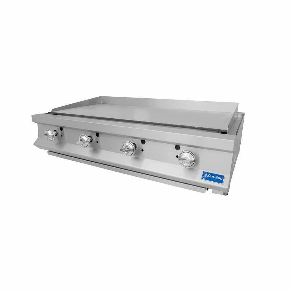 San-Son SSP48 Plancha Flotante Acero Inoxidable 4 Quemadores - Planchas - San Son - King Star