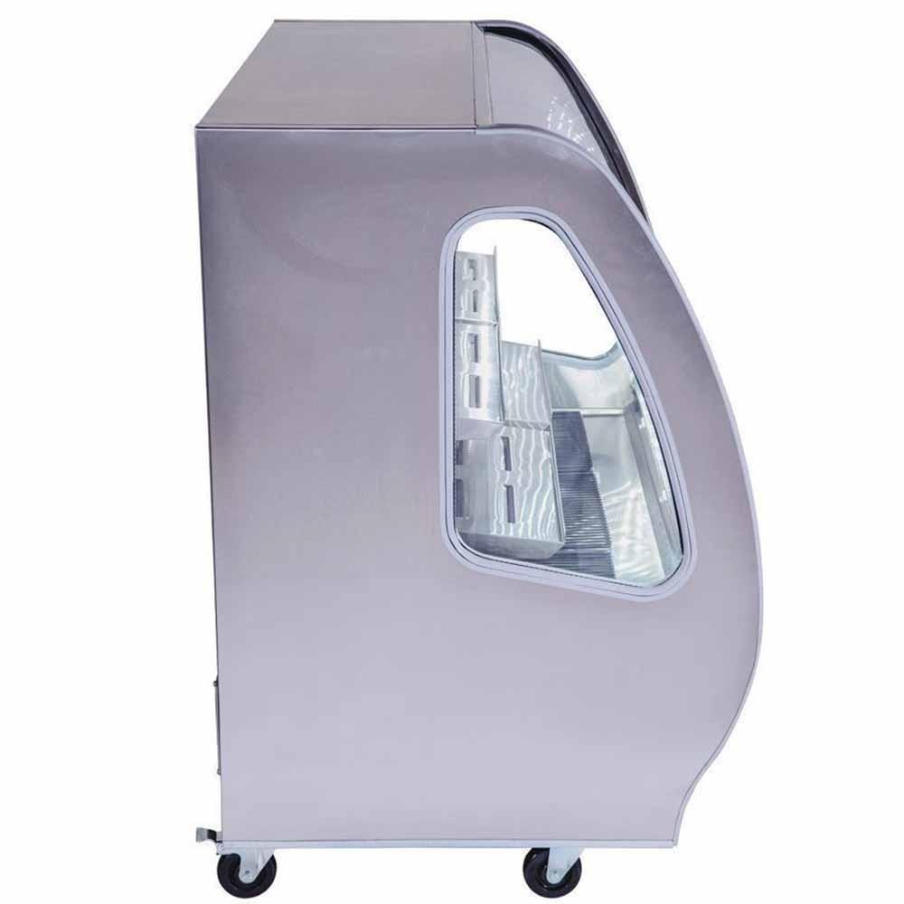 Torrey Tem150 Vitrina Delicatessen Plus Vidrio Curvo - Vitrinas Refrigeradas - Torrey - King Star