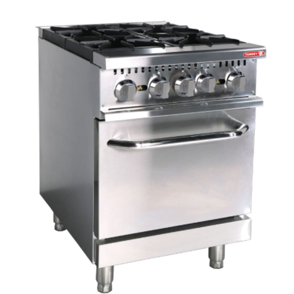 Torrey EST-4QHG CQEST4QH024 Estufa Maestra 4 Quemadores 1 Horno Acero Inoxidable - - Torrey - King Star